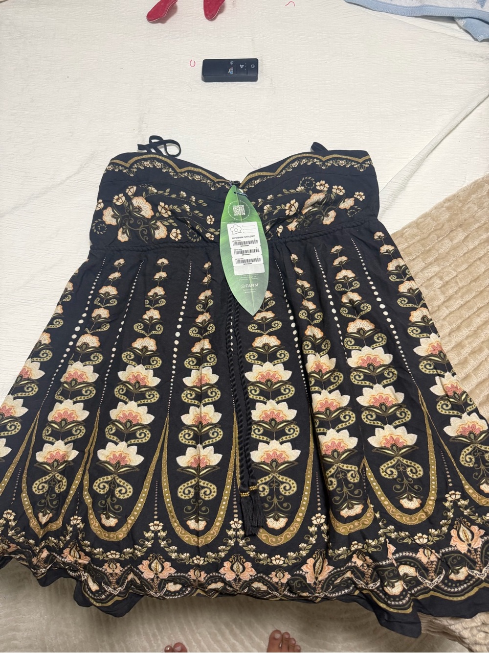 Women's Black Floral Casual Sundress